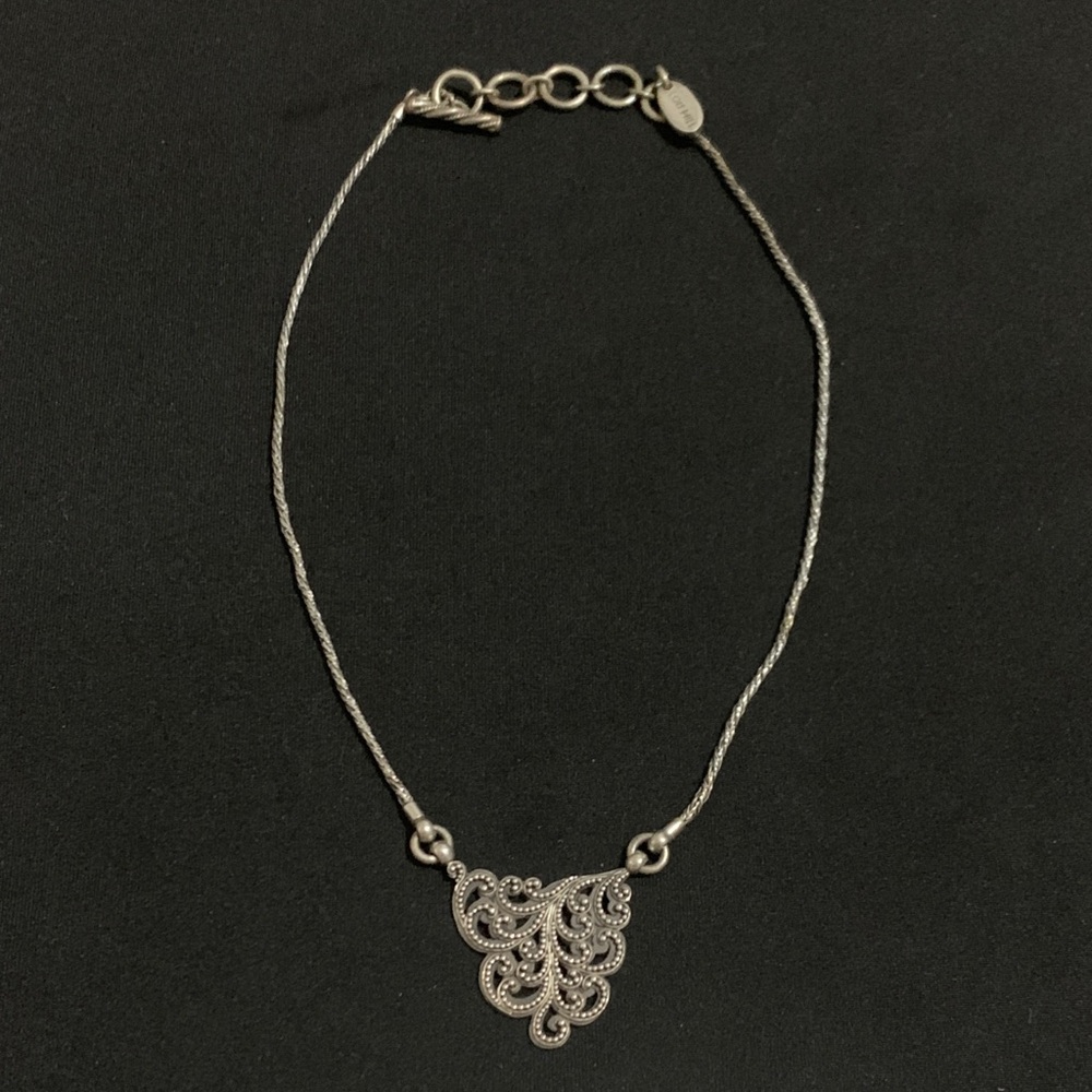 Lois Hill Signed 925 Sterling Silver Necklace